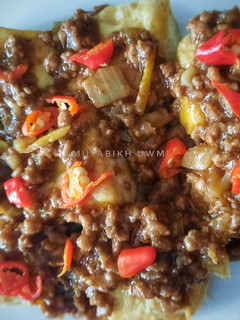 Foto resep Mun Tahu Siram Daging Giling