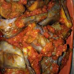 รูปของ Balado terong