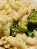 Coditos alfredo con brócoli 🧡