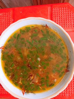 Hình của món Tép khô nấu cà chua.