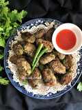 Kothimbir Mutkule (Maharashtrian Style Coriander Leaves Fritters)