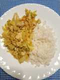 Salteado oriental con arroz