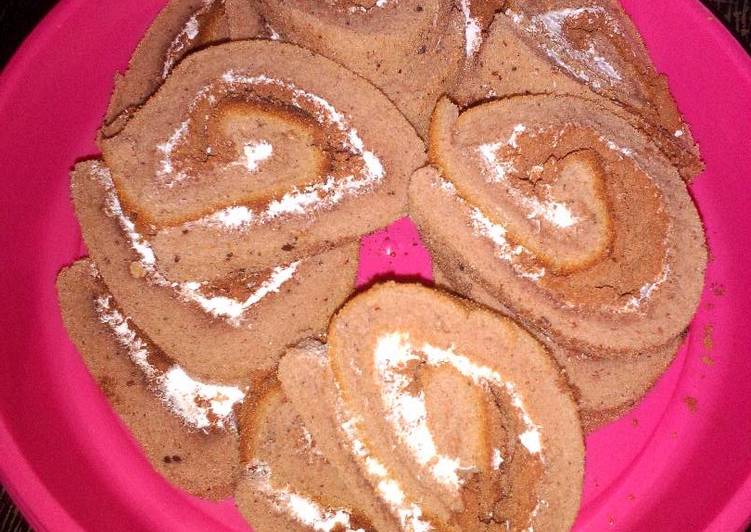 Resep Bolu gulung irits lembut alias apa adanya yang Lezat