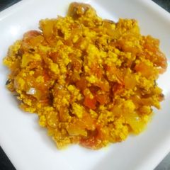 A picture of Paneer ki bhuji.