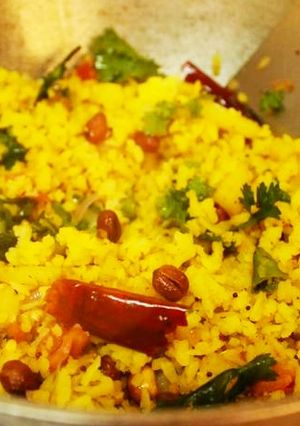 A picture of Poha.