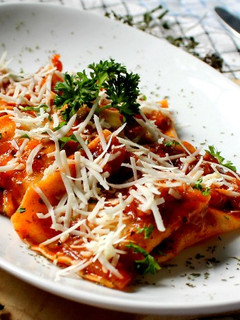 Foto resep Ravioli isi keju dengan saus tomat