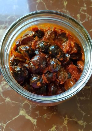 A picture of 🍇Grapes pickle🍇.