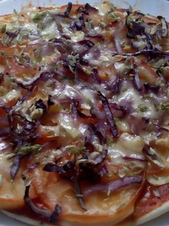 Una foto de Pizza hortelana
