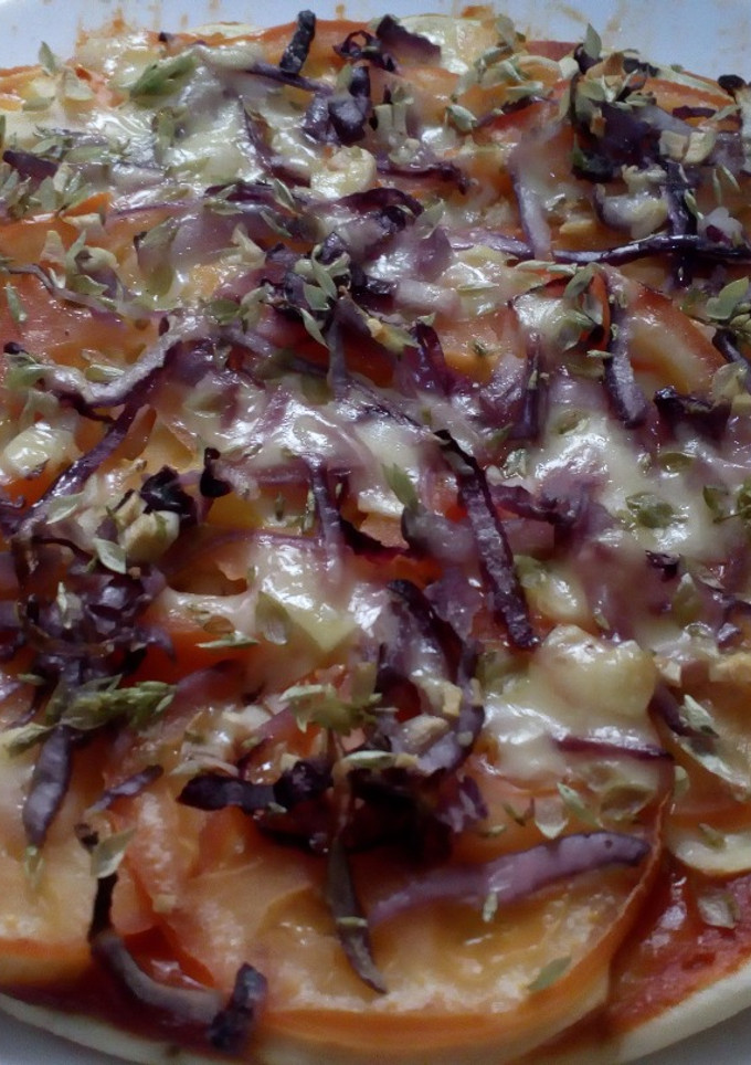 Una foto de Pizza hortelana