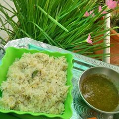A picture of Moong Daal Khichri.