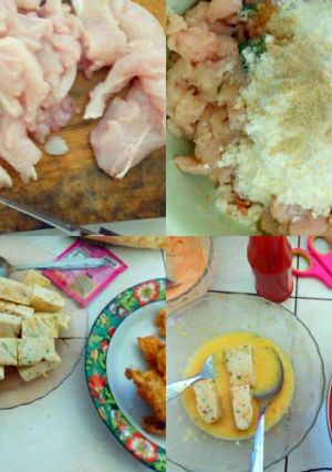 Foto resep Nugget ayam wortel