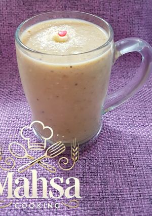 عکسی از دستور معجون موز و شیره
