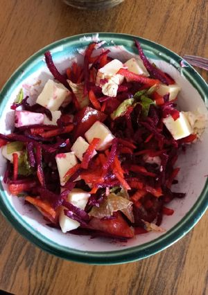 Una foto de Ensalada de colores