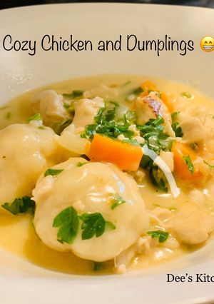 Foto resep Sup Ayam Dumplings Wuenakkkk 🥟