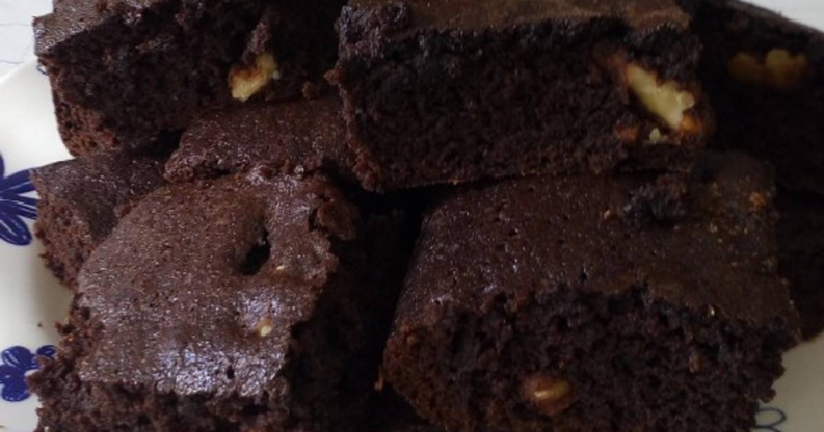 Brownie con cacao amargo Receta de diezmsol- Cookpad
