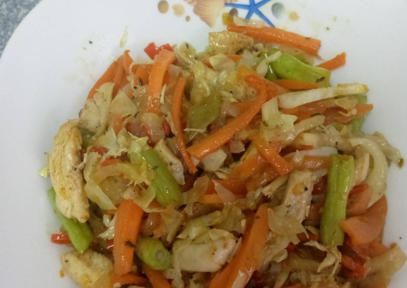 Chicken stir fry