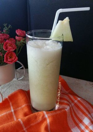 Foto resep Honeydew yakult / jus melon yakult (PR_Jus/PR_Smoothies/Juice)