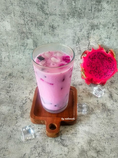 Foto resep Es Buah Naga Cincau
