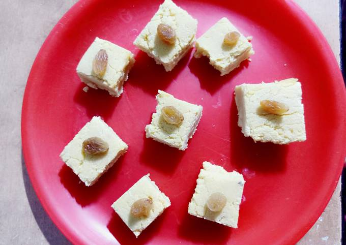 Besan burfi