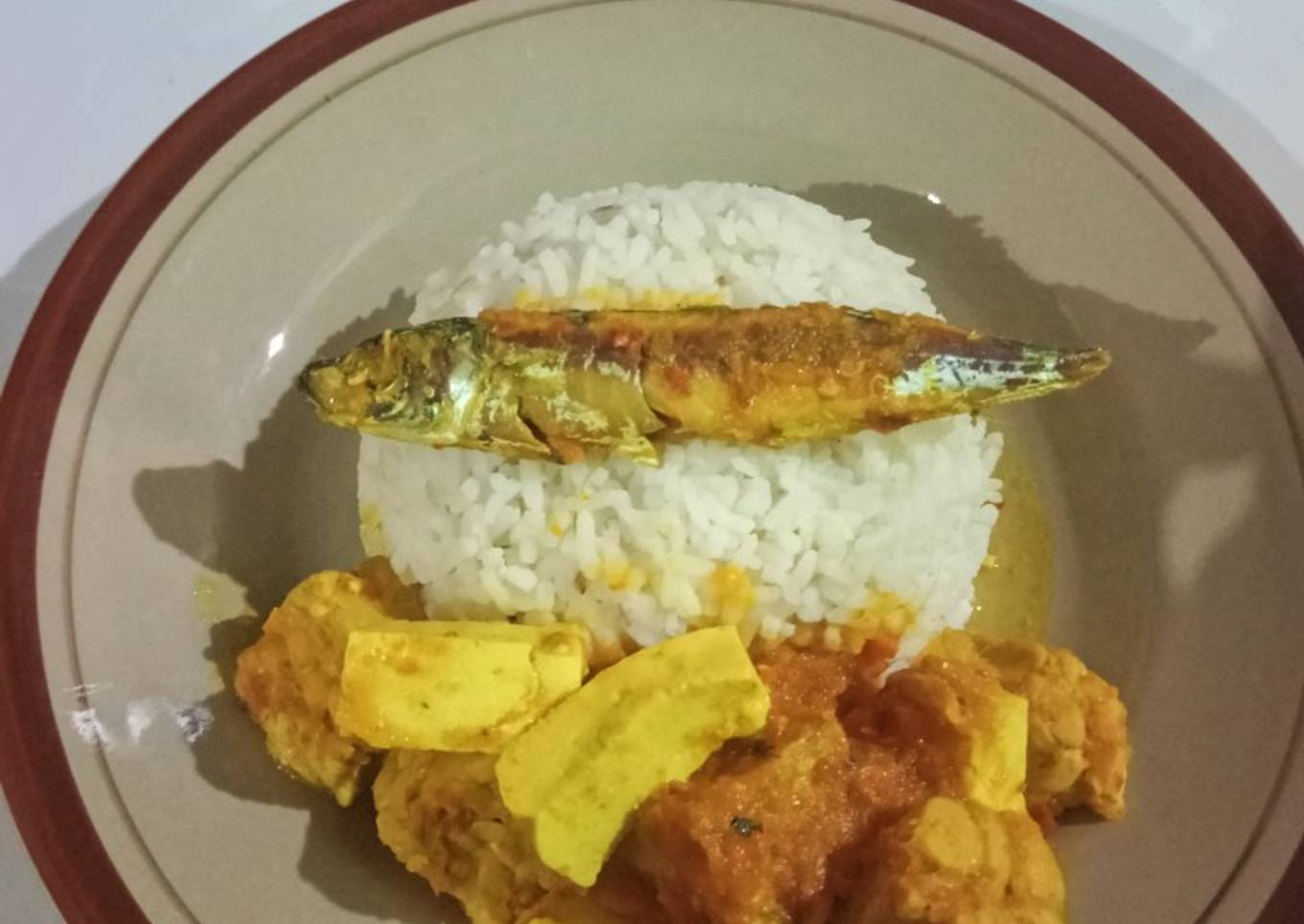 Pindang Tempeh tahu Kuningan Pedas asam tanggal tua