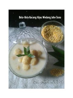 Foto resep Bola-Bola Kacang Hijau Wedang Jahe Susu