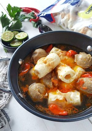 Foto resep Chikuwa Bakso Kuah Taichan