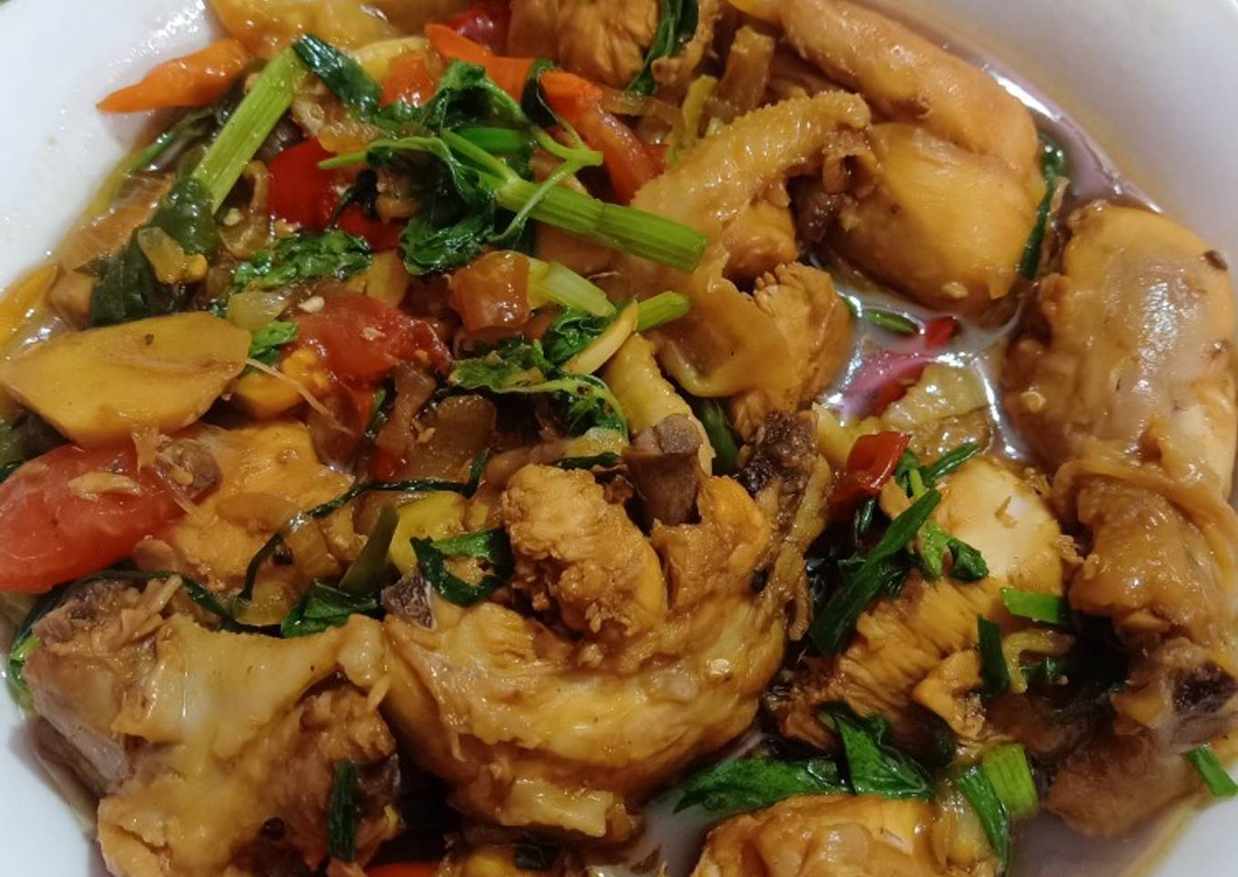 Ayam kecap rumahan