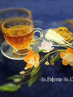 عکسی از دستور دمنوش به و لیمو