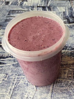 Una foto de Batido rosa