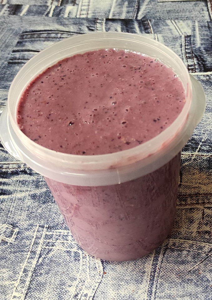 Una foto de Batido rosa