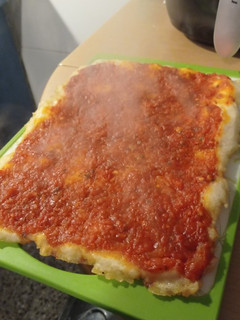 Una foto de Pizza de levadura sin gluten
