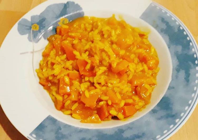 How to Prepare Veloce Risotto zucca e rosmarino