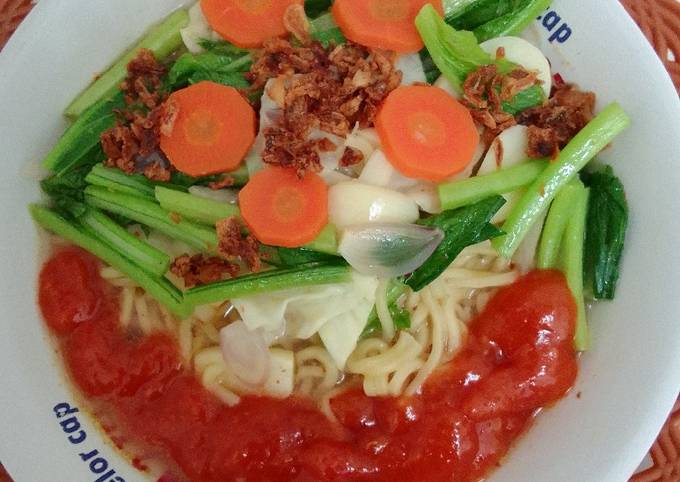 Cara Buat Indomie Kuah Sayur Untuk Jualan