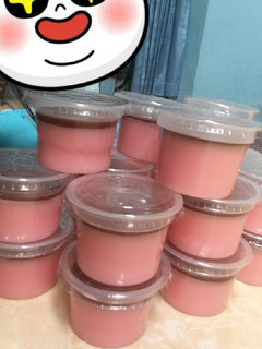 Foto resep Puding strawberry vla coklat