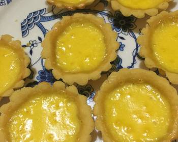 Easy Recipe Egg tart Home Style