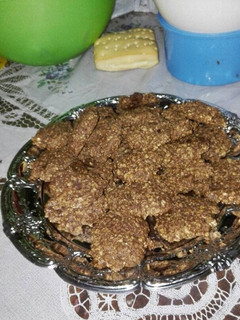 Una foto de Galletas de Avena y chocolate
