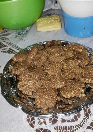 Una foto de Galletas de Avena y chocolate