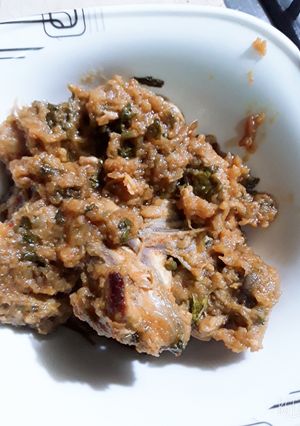 A picture of Shaljam gosht.