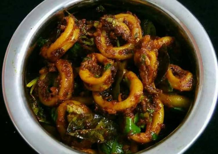 How to Prepare Homemade Squid Masala Fry