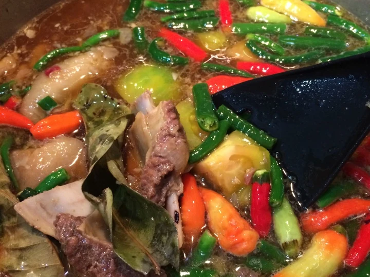 Langkah Gampang Membuat Resep Asem-asem iga sapi yang Lezat Sekali