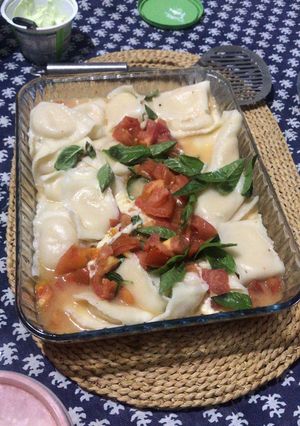 Una foto de Pasta a la Caprese 🍝