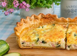 Foto principal de Quiche Lorraine de calabacín: Una deliciosa versión de un gran clásico francés