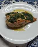 Salmón a la provenzal