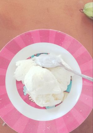 Hình của món Kem dưa lưới làm tại nhà 🤗👍🍧🍨🍨🍦🍦.