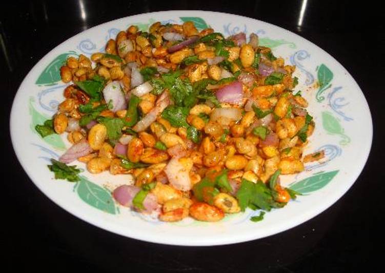 Recipe of Perfect Deep Fried Soyabean Snack