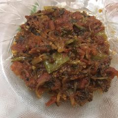 A picture of Timatar ki chutney.