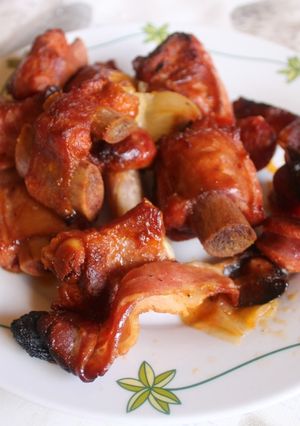 Una foto de Costillas al horno con cerveza