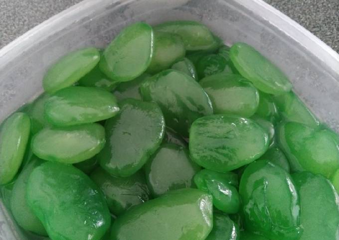 Manisan Kolang Kaling Pandan