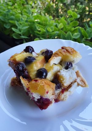 Hamis áfonyás pite recept fotója