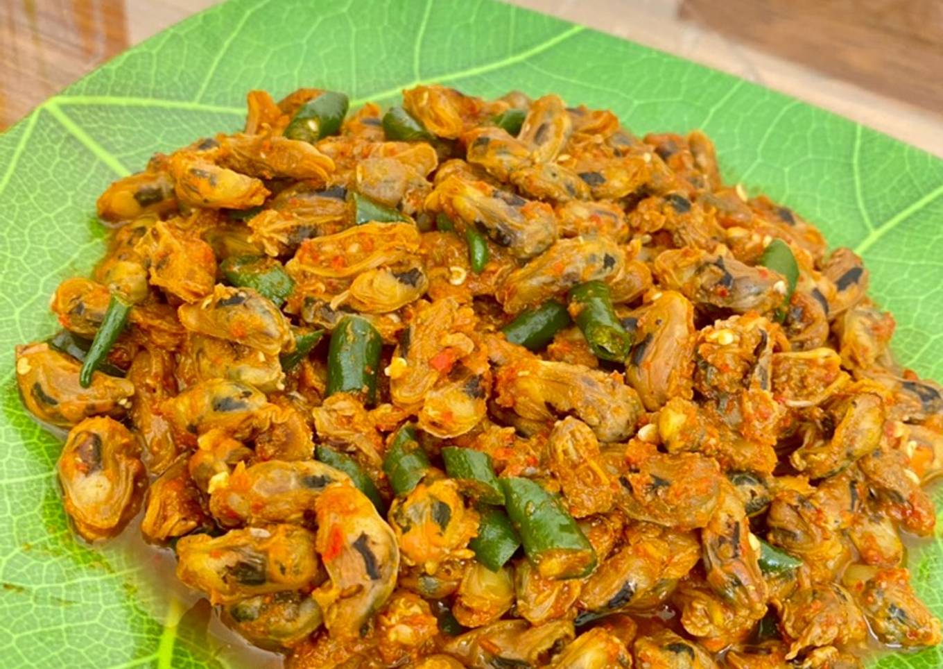 Kerang Pedas Cabe Hijau